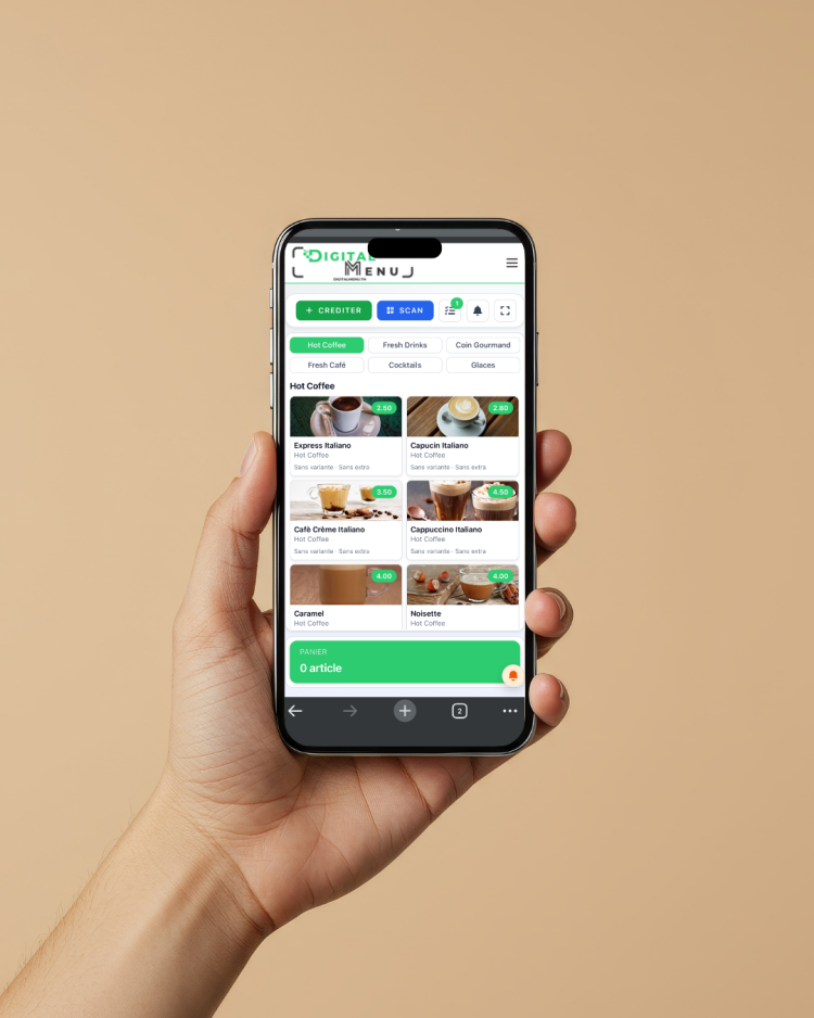 Application serveur digital